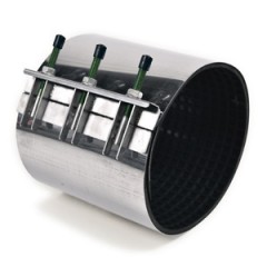 Хомуты ремонтные из маслобензостойкой резины Хомуты ремонтные из маслобензостойкой резины